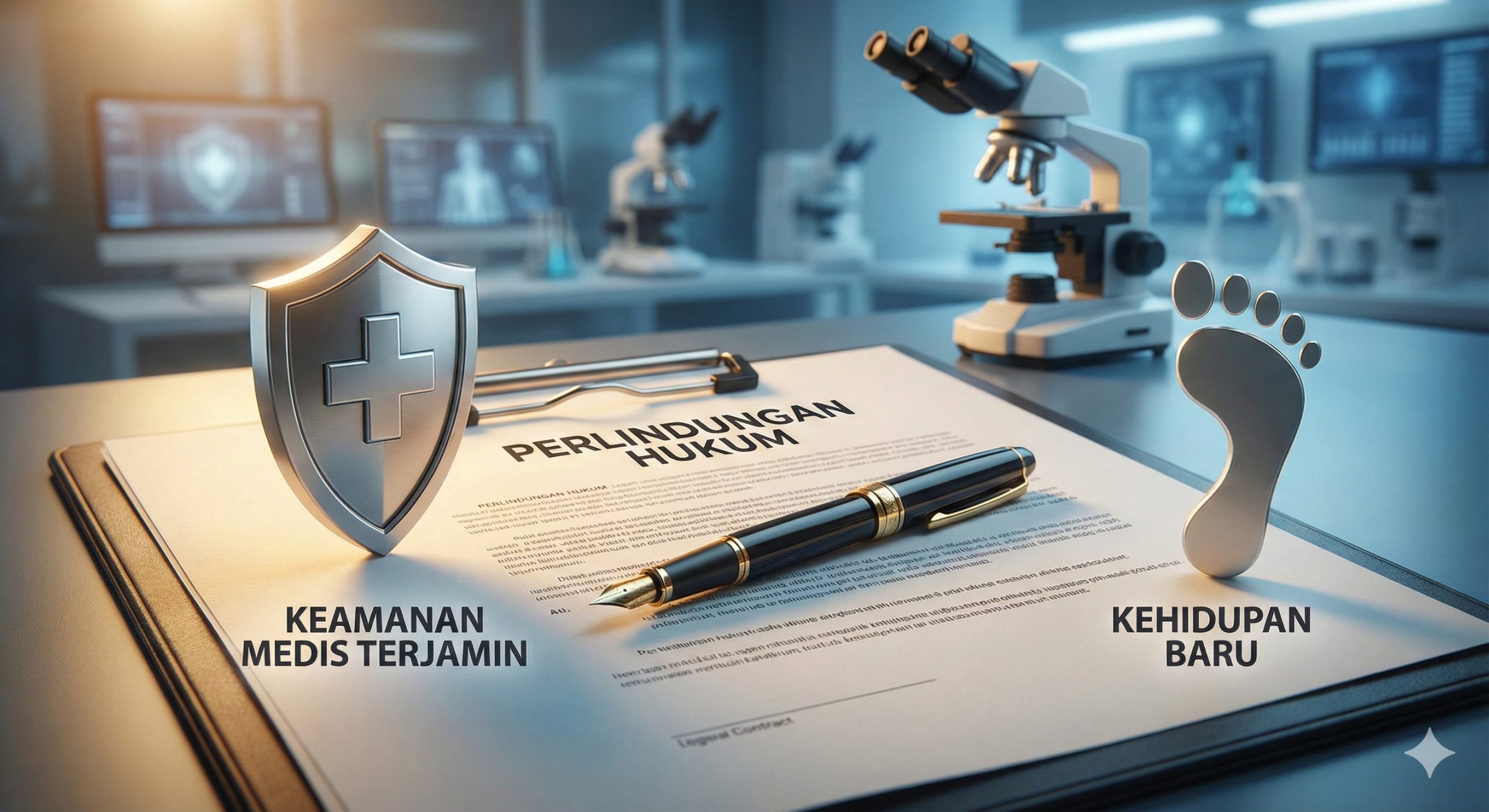 一张具有电影质感的高清封面图,画面中央是一位气质优雅的亚洲女性(神似林依晨的背影或侧影,但不完全一样以避免版权问题),站在温暖的晨光中凝视窗外,眼神中流露出对新生命的渴望与坚韧。背景模糊处理,隐约可见高端医疗诊所的现代内饰。画面左侧叠加半透明的医学图表符号与问号,象征着围绕由于高龄备孕产生的谣言与真相。色调采用柔和的米色与淡金色,营造出既充满希望又略带严肃的探讨氛围,配合文章主题‘从林依晨看IVF与代孕的区别’。